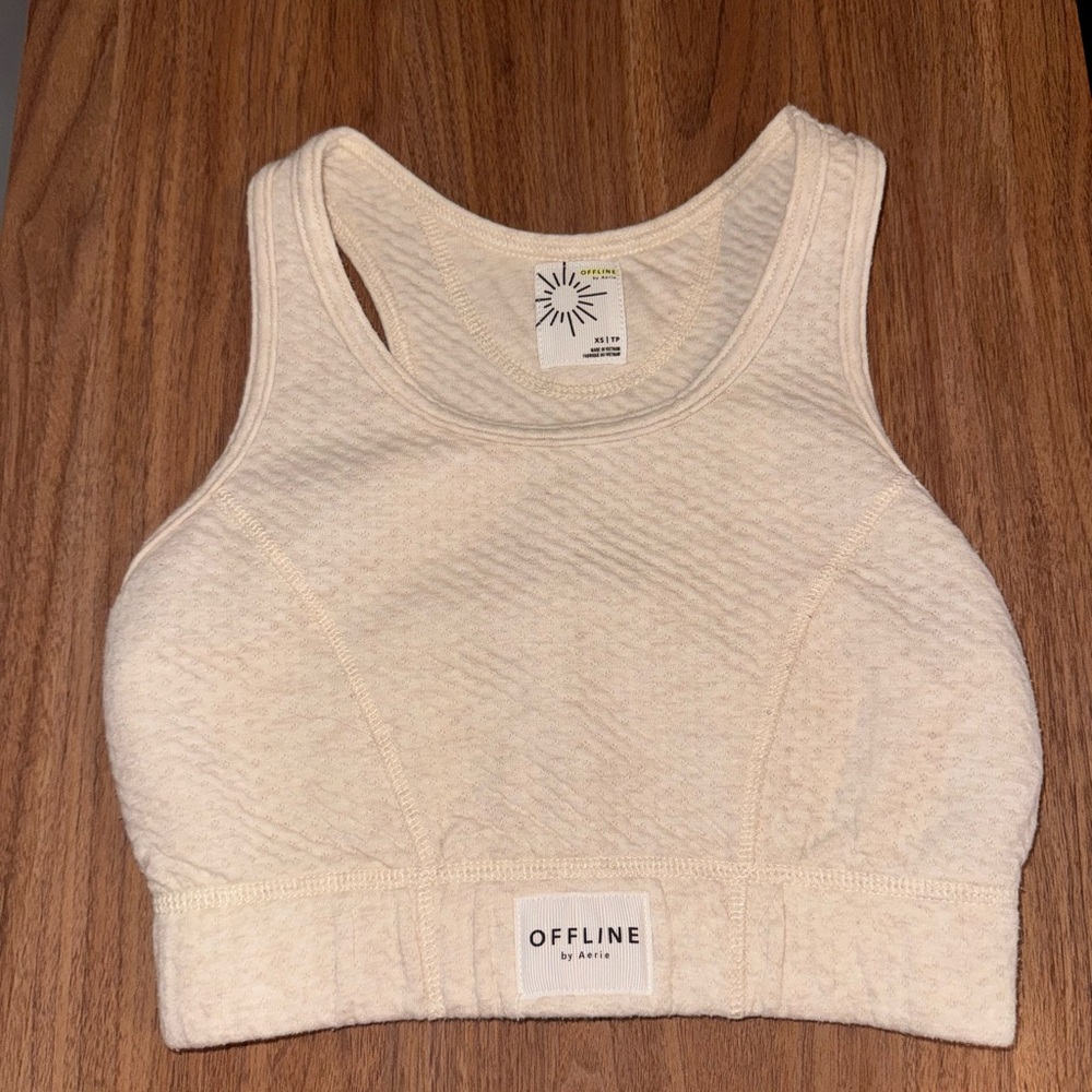 Offline by Aerie Cream Sports Set